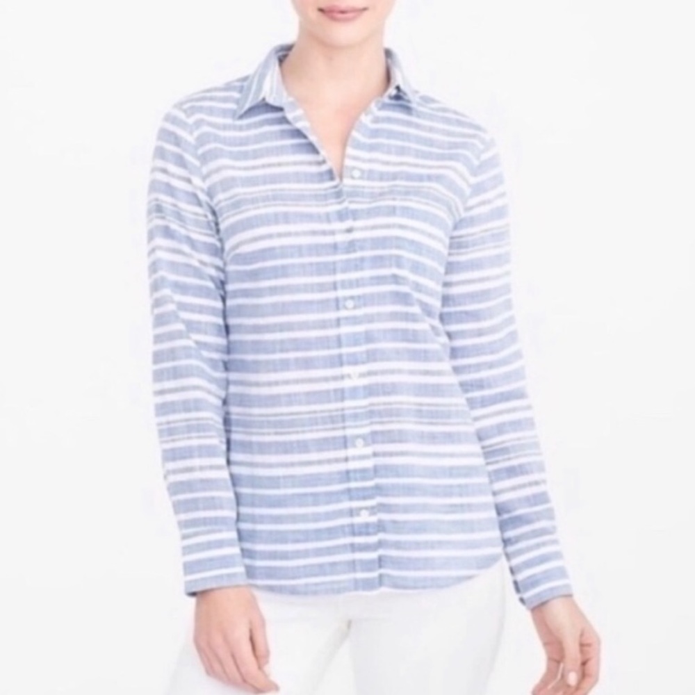 J. Crew Perfect Fit Button Down